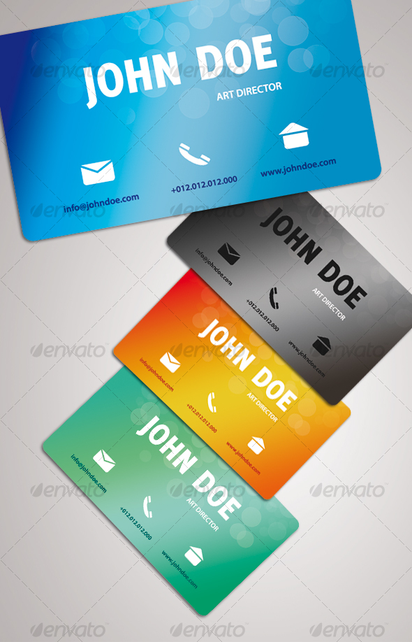 GraphicRiver GRADIENT business card 71528 GraphicRiver GRADIENT business card 71528