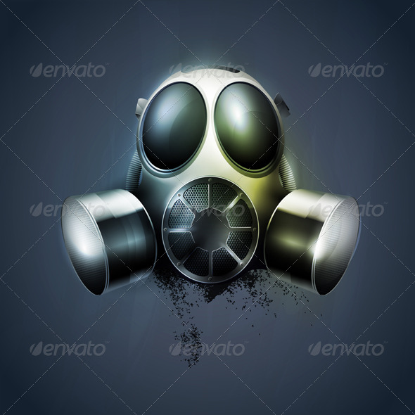 GraphicRiver Gas mask 218107 GraphicRiver Gas mask 218107