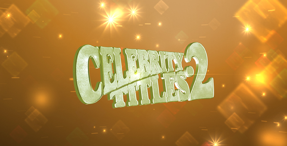 After Effects Project - VideoHive Celebrity Titles 2 221624 After Effects Project - VideoHive Celebrity Titles 2 221624