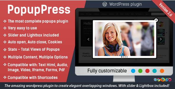Popup Plugin for WordPress - Popup Press - Popups Slider & Lightbox - 24