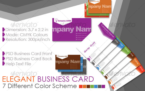 GraphicRiver Elegant Business Card 73312 GraphicRiver Elegant Business Card 73312