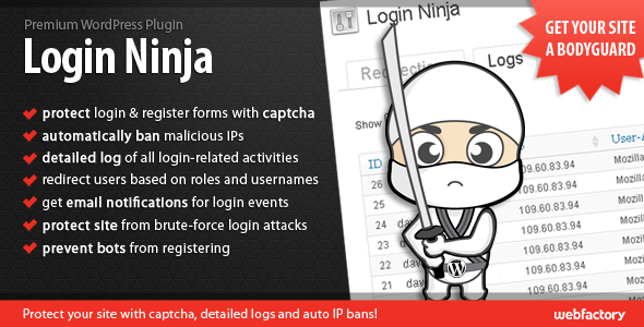 Login Ninja - CodeCanyon Item for Sale