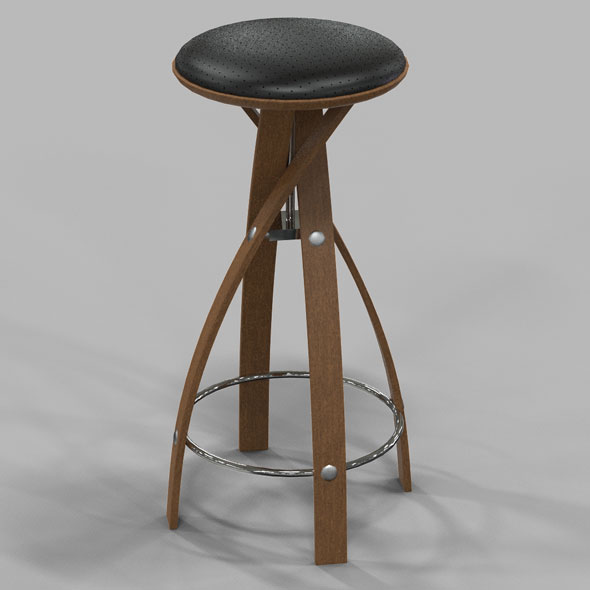 Barstool - 3DOcean Item for Sale
