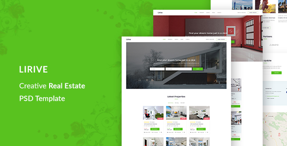 Lirive – Real Estate Template Lirive – Real Estate Template