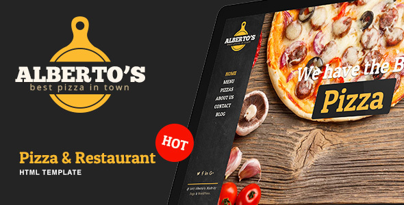 Albertos – Restaurant & Pizza HTML Template Albertos – Restaurant & Pizza HTML Template