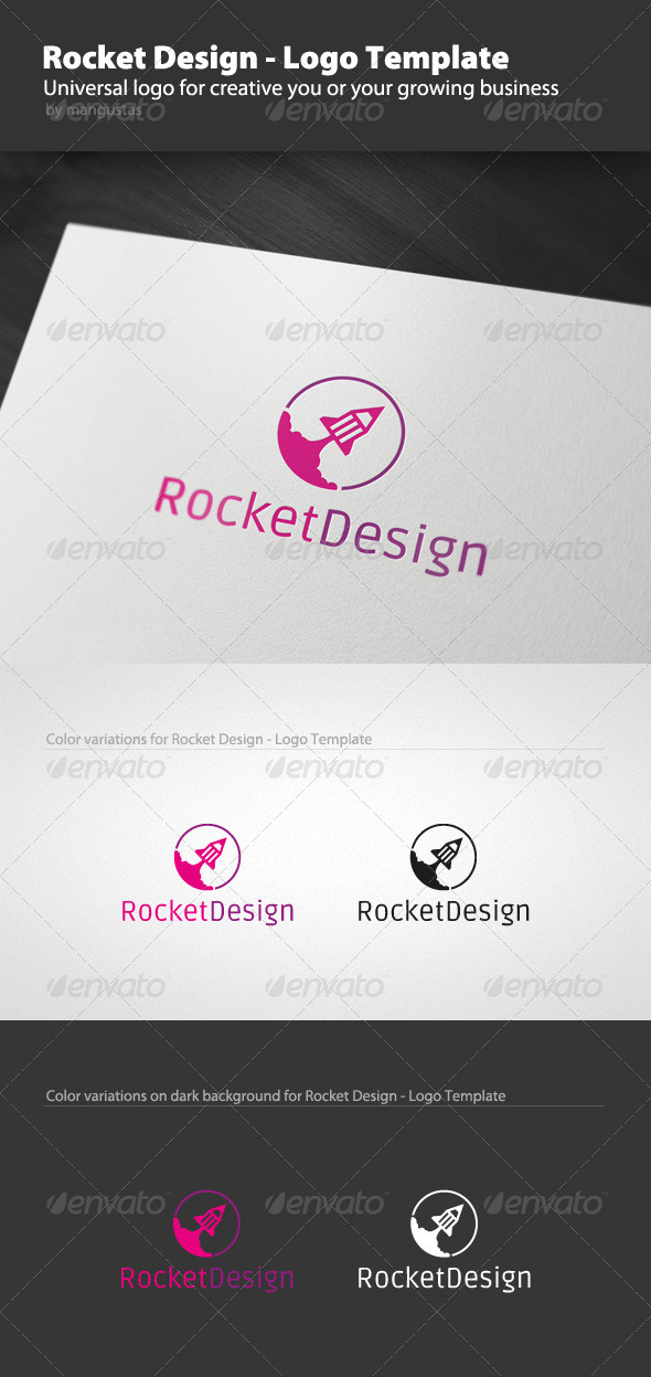 Rocket Design - Logo Template