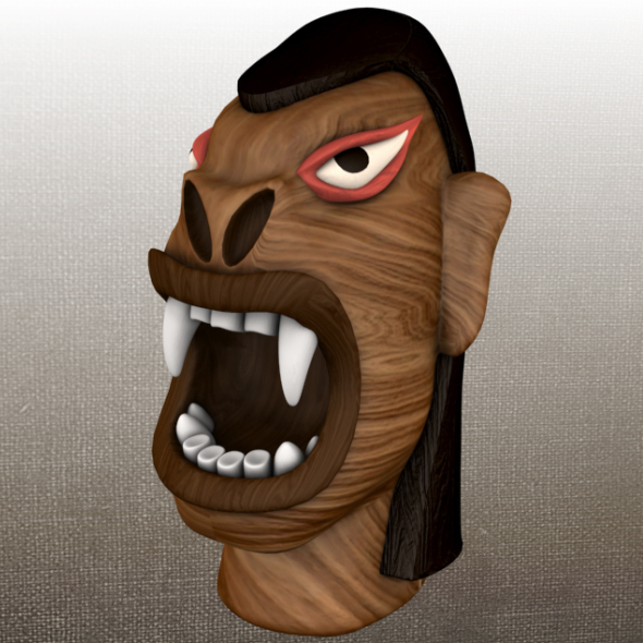 Carranca / frown - 3DOcean Item for Sale