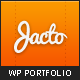 Jacto WordPress Portfolio - ThemeForest Item for Sale