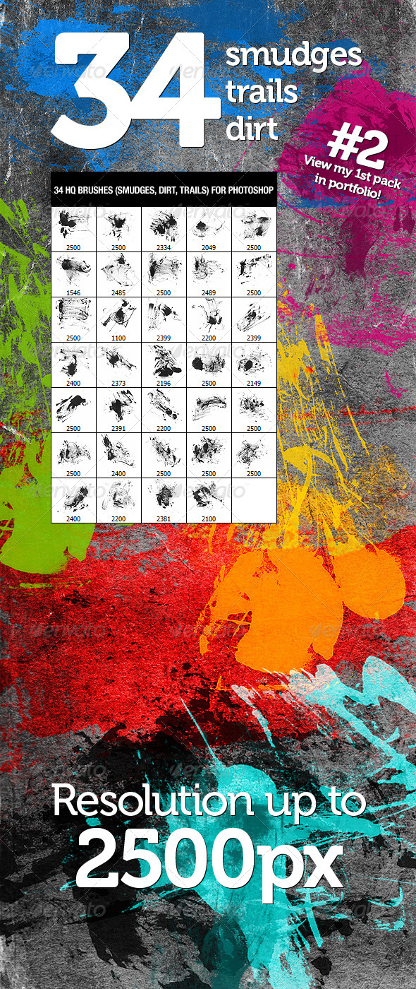 GraphicRiver 34 Dirt Smudges & Trails 2 233935 GraphicRiver 34 Dirt Smudges & Trails 2 233935