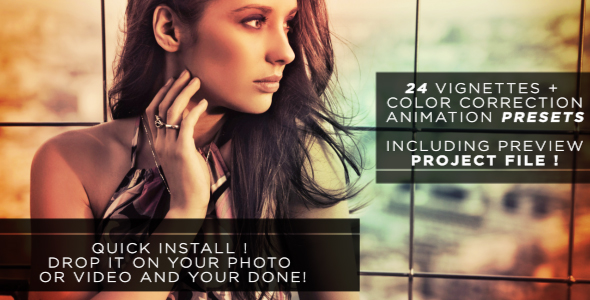 After Effects Project - VideoHive Easy Vignette & Color Correction Pack 237188 After Effects Project - VideoHive Easy Vignette & Color Correction Pack 237188