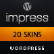 Impress Vcard Wordpress Version - 20 Skins - ThemeForest Item for Sale