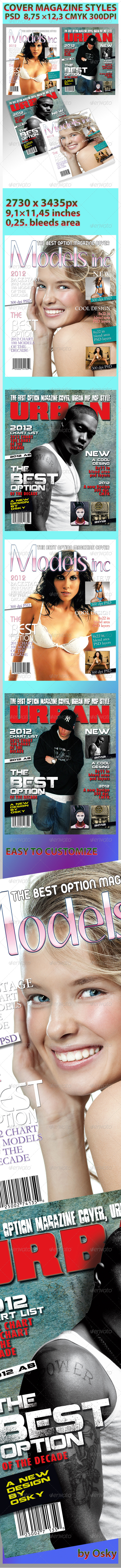 GraphicRiver Magazine Cover Style 238407 GraphicRiver Magazine Cover Style 238407