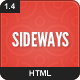 Sideways Portfolio Website Template - ThemeForest Item for Sale