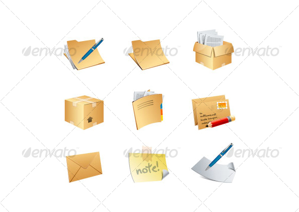 Office 9 Icon Sets - Business Icons