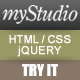 myStudio Light HTML/CSS - ThemeForest Item for Sale