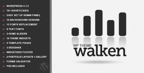 ThemeForest Walken Wordpress Premium Theme 236646 ThemeForest Walken Wordpress Premium Theme 236646