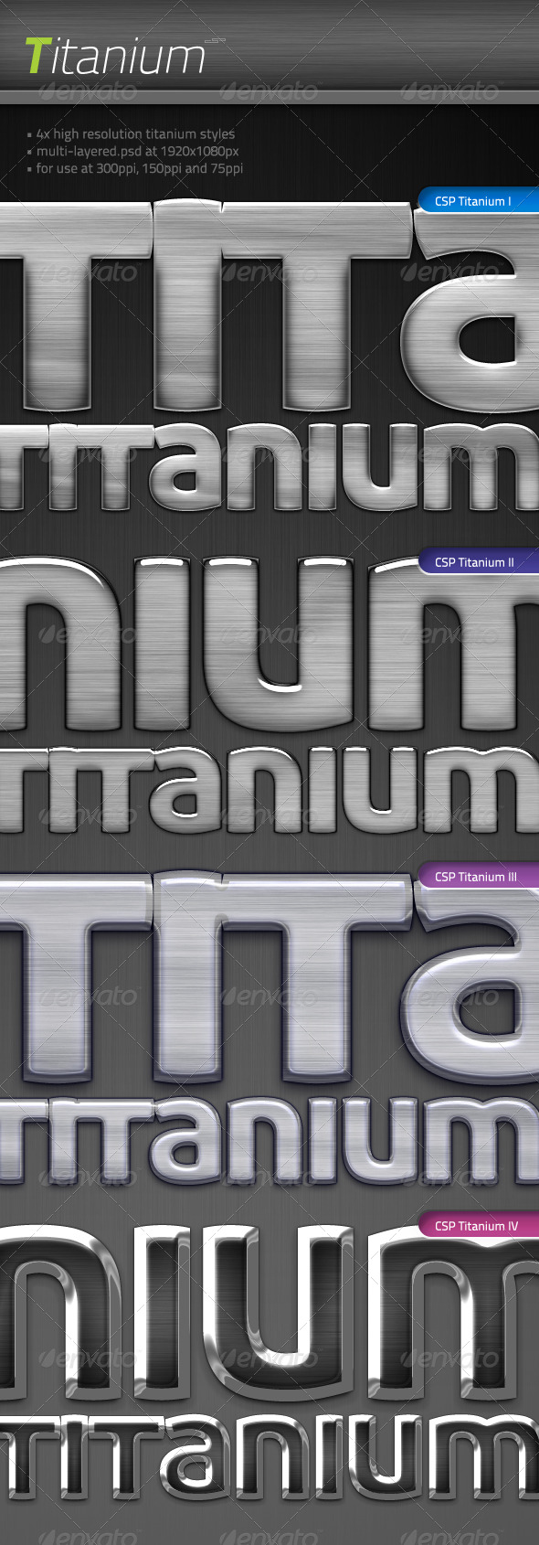 GraphicRiver 4x Titanium 241742 GraphicRiver 4x Titanium 241742