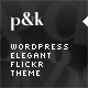 WordPress Elegant Flickr Theme - ThemeForest Item for Sale