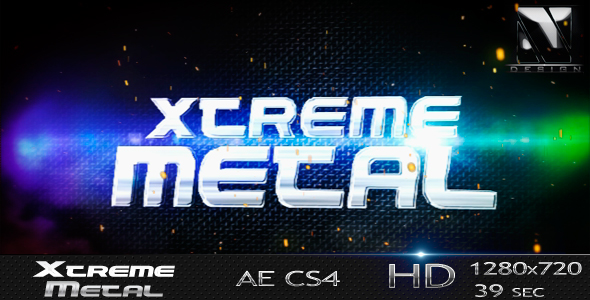 After Effects Project - VideoHive Xtreme Metal 238125 After Effects Project - VideoHive Xtreme Metal 238125