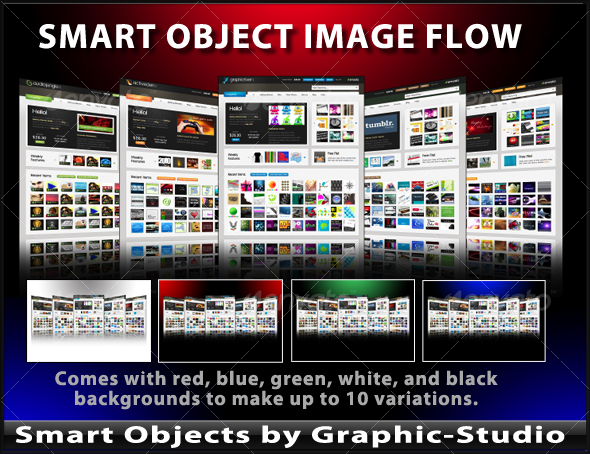 GraphicRiver Smart Object Image Flow Template 80341 GraphicRiver Smart Object Image Flow Template 80341