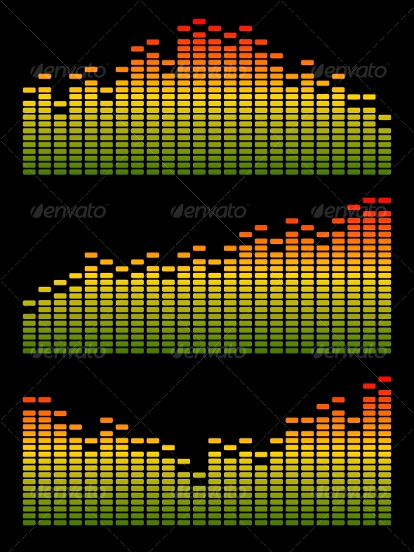 GraphicRiver Vector digital equalizer 81566 GraphicRiver Vector digital equalizer 81566