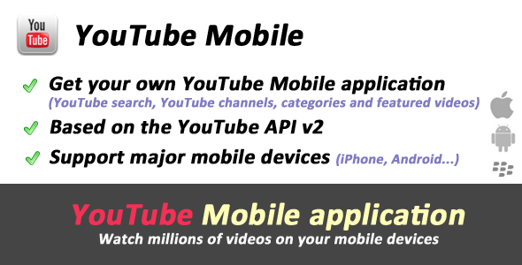 CodeCanyon YouTube API Mobile Videos site 246071 CodeCanyon YouTube API Mobile Videos site 246071
