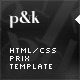 HTML/CSS Prix Template - ThemeForest Item for Sale