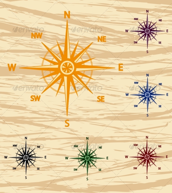 GraphicRiver wind rose 81943 GraphicRiver wind rose 81943