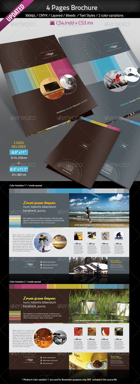 4pages A4 Brochure - Corporate Brochures