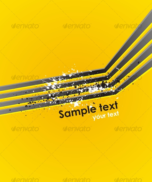 Abstract vector background with modern lines - Backgrounds Decorative