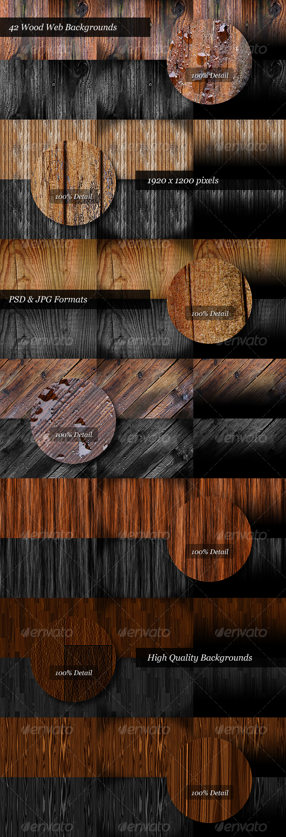 42 Wooden Web Backgrounds - Miscellaneous Backgrounds