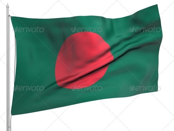 Animated Bangladesh Flag