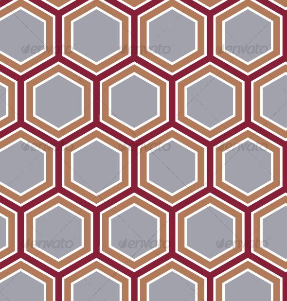 GraphicRiver Retro Honeycomb Pattern 84340 GraphicRiver Retro Honeycomb Pattern 84340