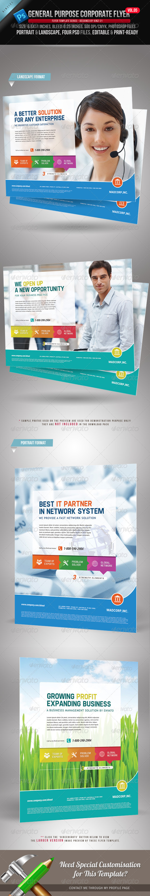 General Purpose Corporate Flyer Vol. 05 – GraphicRiver