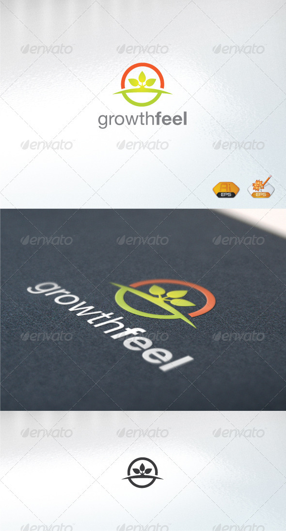 Growthfeel - Nature Logo Templates
