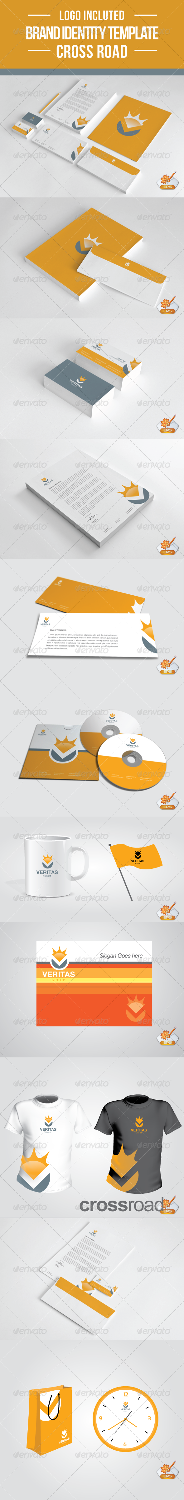 GraphicRiver Veritas Brand Stationery Template 2284937 GraphicRiver Veritas Brand Stationery Template 2284937