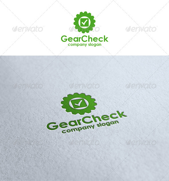 Gear Check - Symbols Logo Templates
