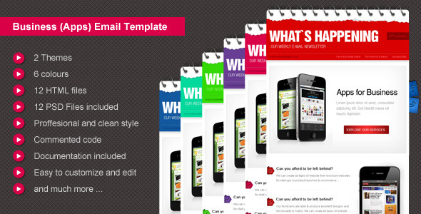 Business E-mail Theme  - ThemeForest Item for Sale