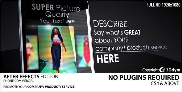 After Effects Project - VideoHive The Phone Commercial 2031231 After Effects Project - VideoHive The Phone Commercial 2031231