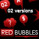 Red Bubbles Collection (02 Versions) - GraphicRiver Item for Sale