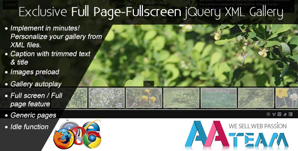 CodeCanyon Exclusive Full Page-Fullscreen jQuery XML Gallery 2318002 CodeCanyon Exclusive Full Page-Fullscreen jQuery XML Gallery 2318002