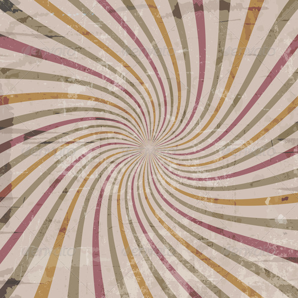 Grunge starburst - Backgrounds Decorative