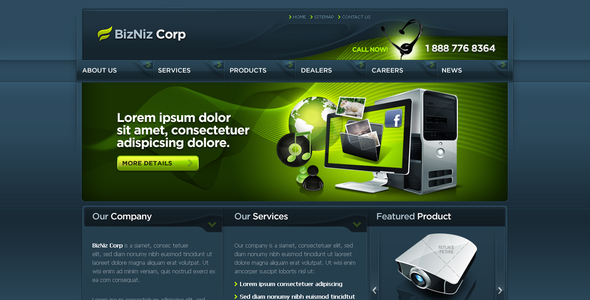 Business Template #09 - Business Corporate