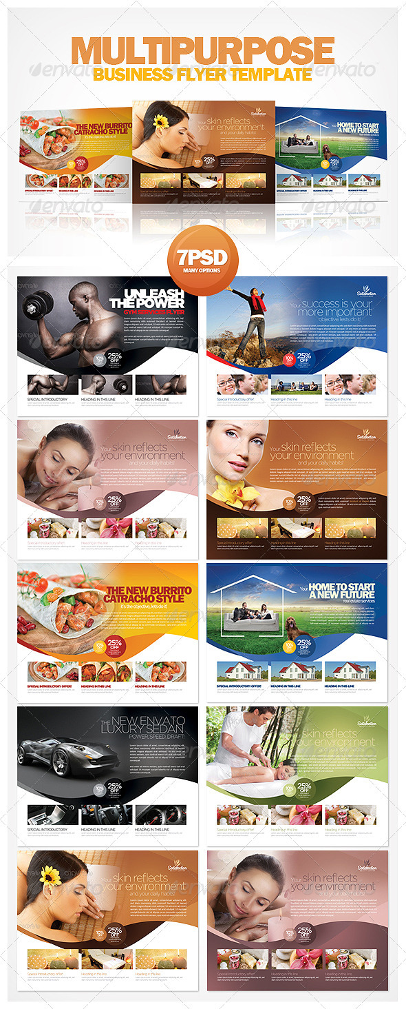 Multipurpose Business Flyer Template - Corporate Flyers
