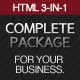 Complete Package HTML Template for Your Business - ThemeForest Item for Sale