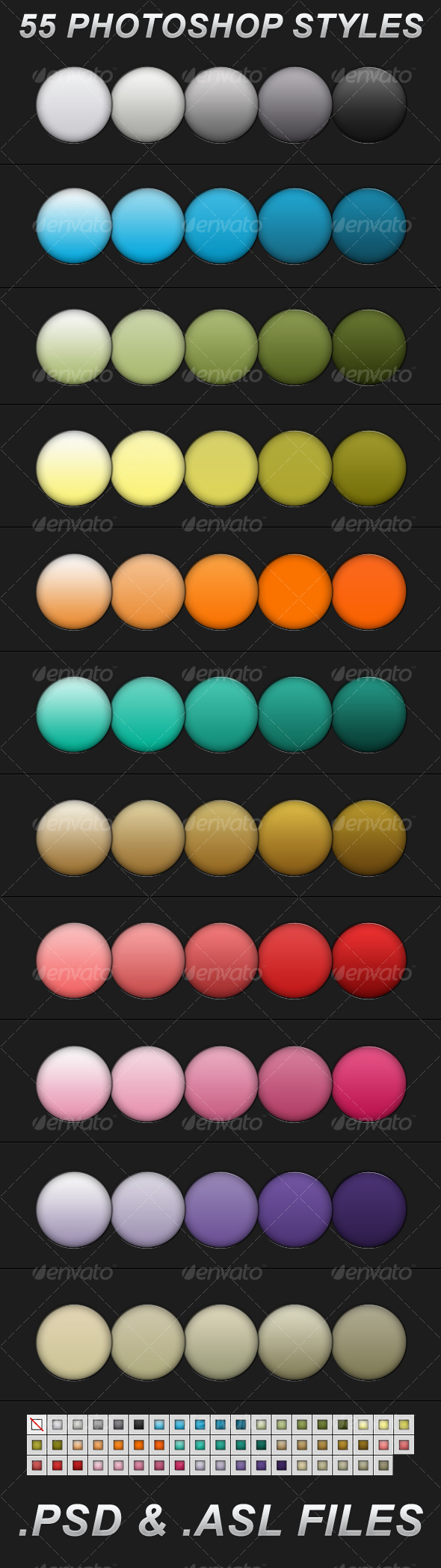 55 Stu Styles - Photoshop Add-ons