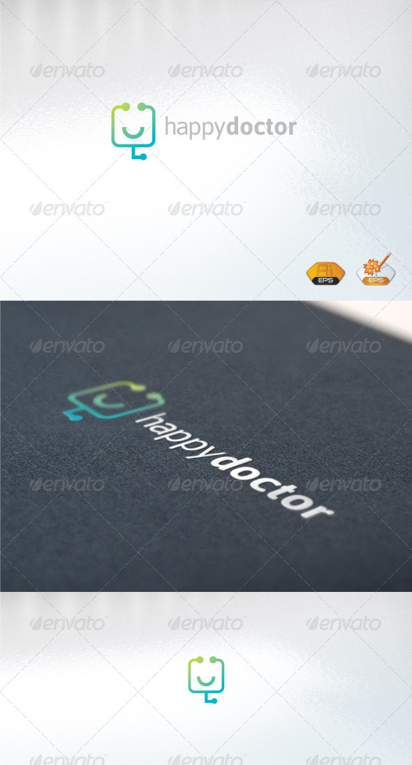 happydoctor - Humans Logo Templates