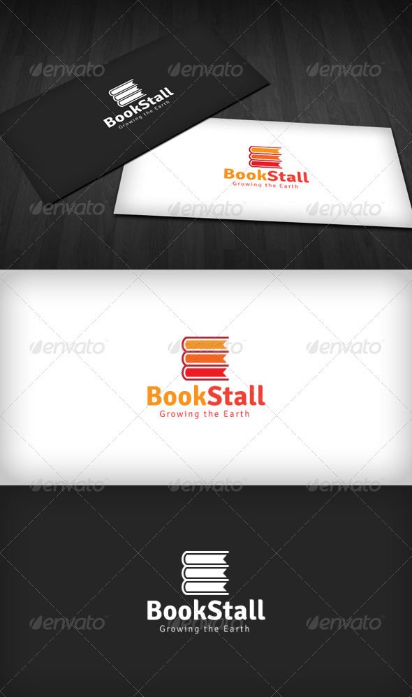 Book Stall Logo - Objects Logo Templates