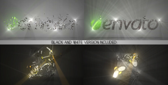 VideoHive Shatter Your Logo Stylish Together And Appart 2370752 VideoHive Shatter Your Logo Stylish Together And Appart 2370752