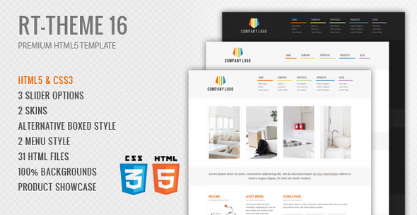RT-Theme 16 Premium HTML5 Template - Business Corporate